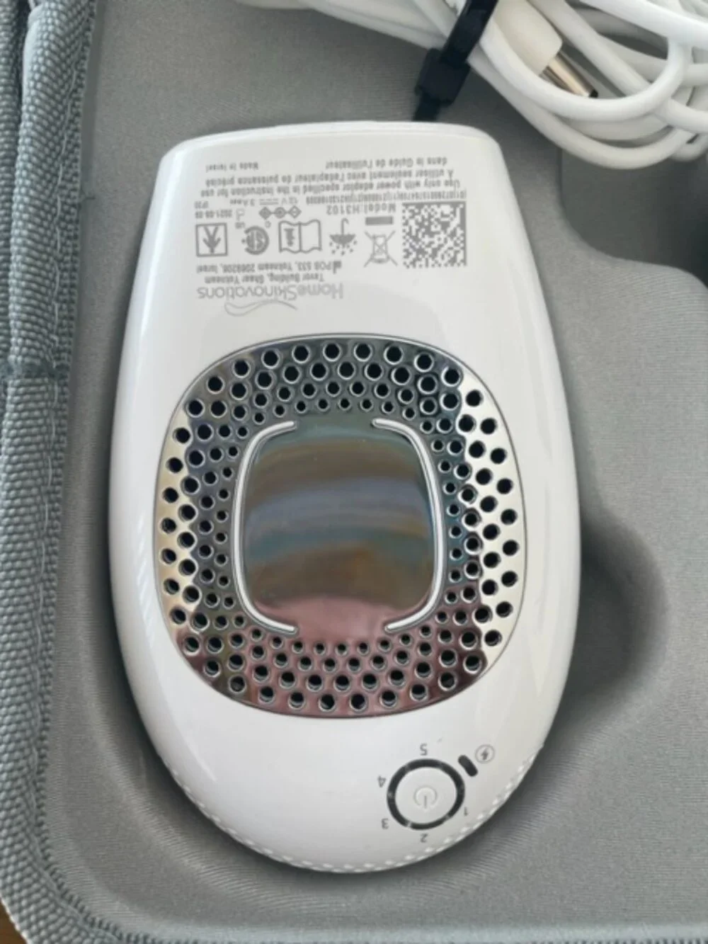 Silk'n Infinity Laser Hair Removal Device H3102, Case & Charger